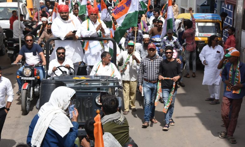 MP: उत्तर भोपाल में निकली कांग्रेस की शानदार कार्यकर्ता रैली<br>इस बार हमें भोपाल का नया इतिहास लिखना है: श्रीवास्तव 1 IMG 20240505 WA0024
