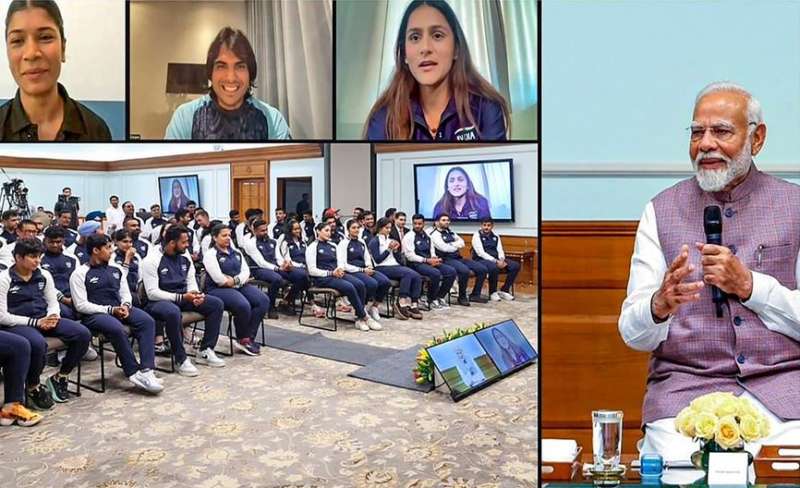 पेरिस ओलंपिक के लिए खिलाड़ियों की रवानगी से पहले पीएम