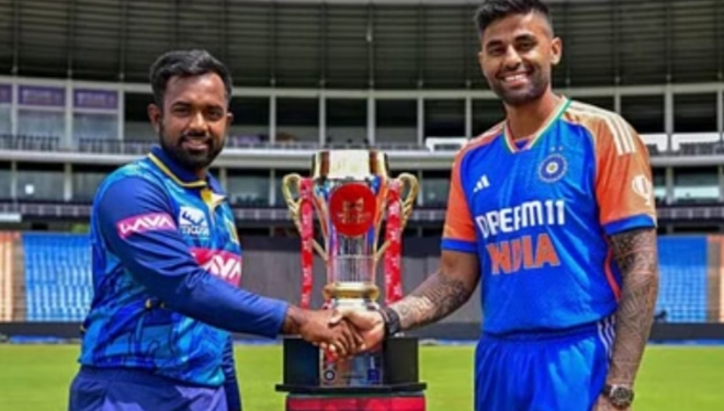 IND vs SL Live Score: भारत ने पहले टी20 में श्रीलंका को 43 रन से हराया, रियान पराग ने तीन विकेट झटके 1 IMG 20240727 232313