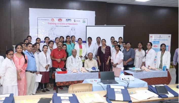 शहडोल में दो दिवसीय केयर ऑफ न्यूबोर्न प्रशिक्षण आयोजित