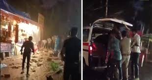 महाकाल मंदिर के पास हादसा, बड़ा गणेश मंदिर के लगी दीवार गिरी, कुछ लोग घायल 1 महाकाल मंदिर के पास हादसा बड़ा गणेश मंदिर के लगी
