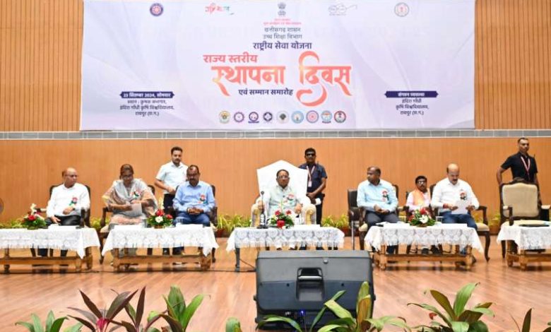 मुख्यमंत्री विष्णु देव साय इंदिरा गांधी कृषि विश्वविद्यालय पहुंचे 1 मुख्यमंत्री विष्णु देव साय इंदिरा गांधी कृषि विश्वविद्यालय पहुंचे
