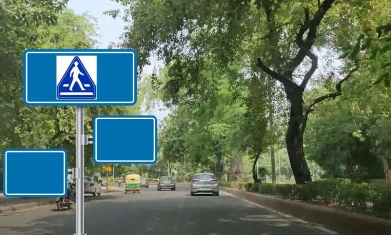लुटियंस जोन में 119 सड़कों पर नए नीले-साइनेज, हरे से 58% अधिक प्रभावी 1 लुटियंस जोन में 119 सड़कों पर नए नीले साइनेज हरे से