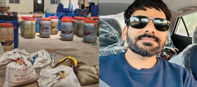 एमडी ड्रग मामले का फरार आरोपी पुलिस गिरफत में अस्पताल