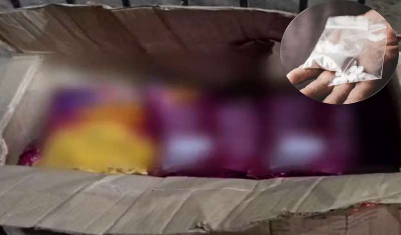 दिल्ली पुलिस का बड़ा खुलासा नमकीन के पैकेट में छिपा