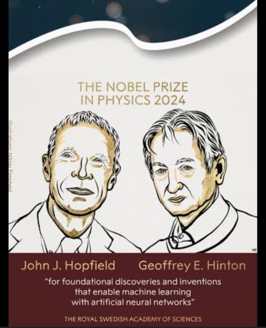 Noble prize: AI के गॉडफादर और अमेरिकी वैज्ञानिक को फिजिक्स का नोबेल 2 img 20241008 2224507689005823731295382