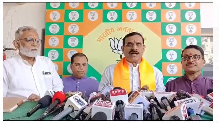 प्रदेश अध्यक्ष व खजुराहो सांसद विष्णुदत्त शर्मा की हरियाणा और