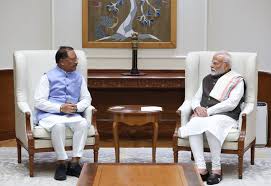 मुख्यमंत्री साय ने राज्य की विकास योजनाओं और नक्सल उन्मूलन