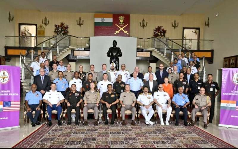 दिल्ली में भारत अमेरिका सैन्य सहयोग समूह की 21वीं बैठक हुई