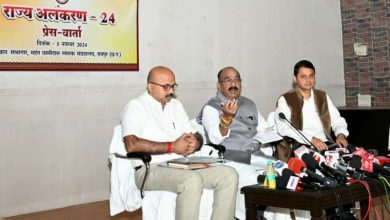 उप मुख्यमंत्री अरुण साव ने राज्य अलंकरण सम्मान एवं पुरस्कारों