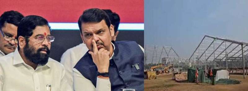 महाराष्ट्र में नई सरकार के शपथ ग्रहण समारोह की जोरदार