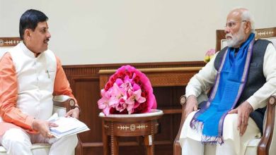 प्रधानमंत्री मोदी से मुख्यमंत्री डॉ यादव ने की सौजन्य भेंट