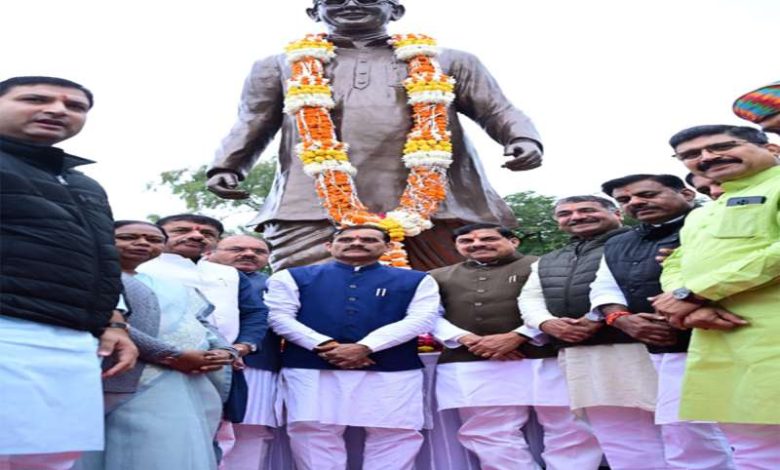 मुख्यमंत्री डॉ मोहन यादव भाजपा प्रदेश अध्यक्ष व खजुराहो सांसद