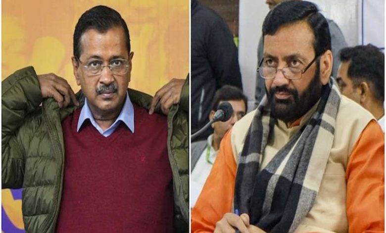 केजरीवाल के खिलाफ हरियाणा के सीएम नायब सिंह यमुना को
