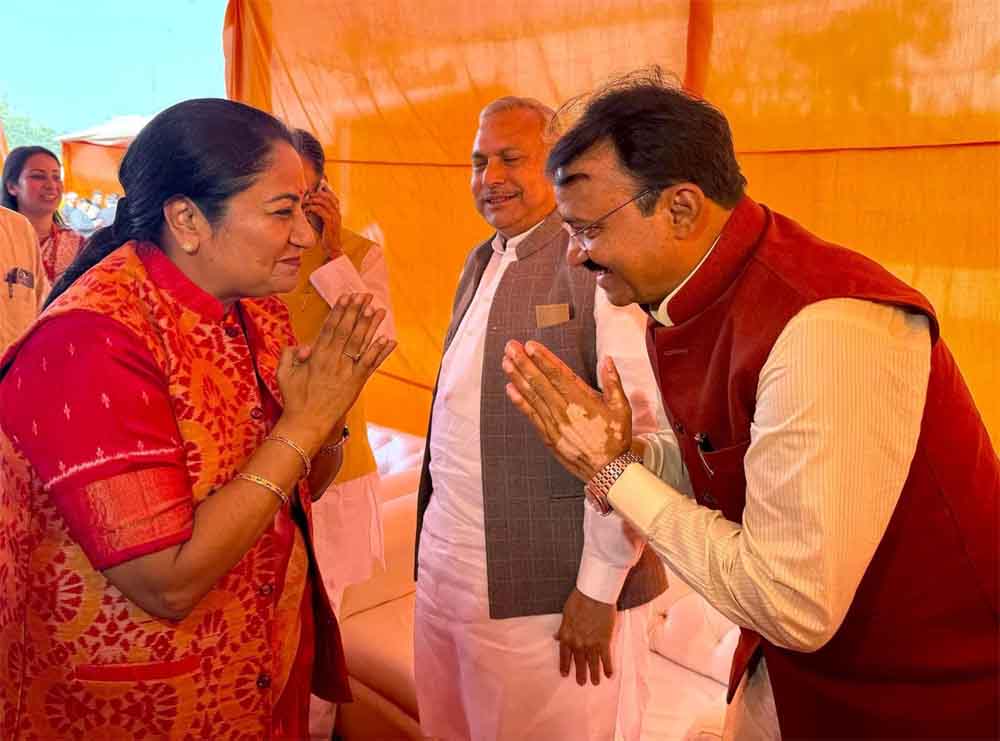 उपमुख्यमंत्री डॉ बैरवा ने नई दिल्ली की नवनियुक्त मुख्यमंत्री को