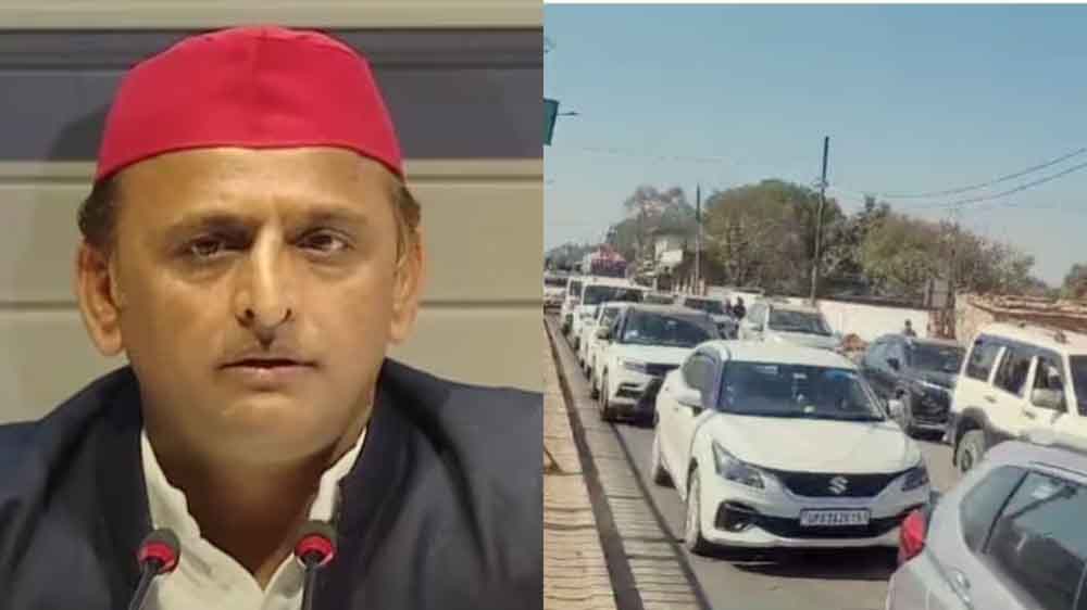 कुंभ में लगे ट्रैफिक के लंबे जाम पर अखिलेश ने