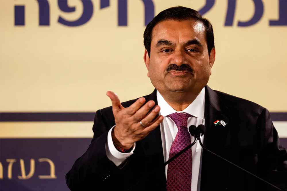 गौतम अडानी अमीरों की लिस्ट में 23वें स्थान पर फिसले