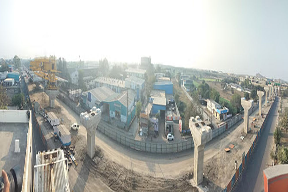 छह लेन सड़क के निर्माण पर डेढ़ हजार करोड़ रुपये