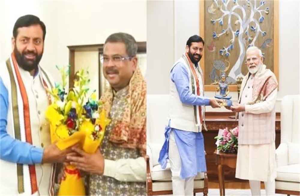 पीएम मोदी से मुख्यमंत्री नायब सिंह सैनी मिले, दिल्ली विधानसभा की ऐतिहासिक जीत पर बधाई दी 6 पीएम मोदी से मुख्यमंत्री नायब सिंह सैनी मिले दिल्ली विधानसभा