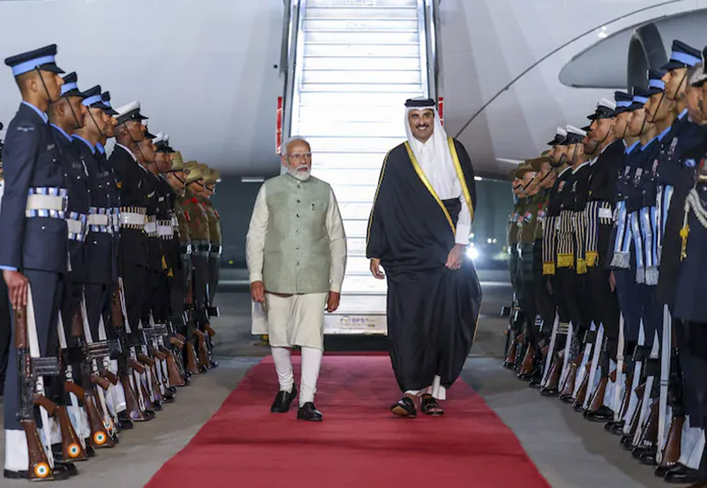 भारत-कतर के बीच संबंधों को मजबूत बनाने पर जोर, इकोनॉमी, एनर्जी और गैस समेत कई सेक्टर में सहयोग 6 भारत कतर के बीच संबंधों को मजबूत बनाने पर जोर इकोनॉमी