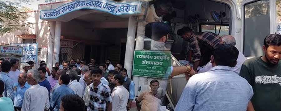 राजस्थान में सड़क हादसों में बढ़ोतरी उदयपुर में बस पलटी