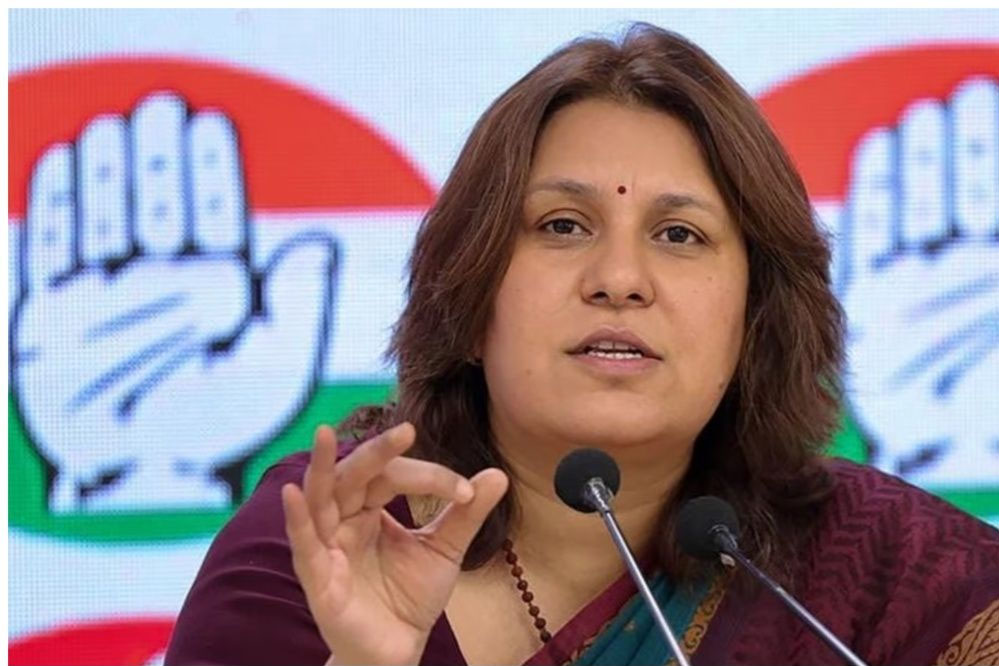 सुप्रिया श्रीनेत बोलीं AAP को जिताना हमारी जिम्मेदारी नहीं हम