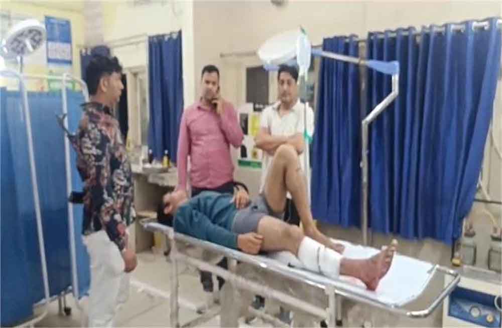 सोनीपत स्पेशल एंटी गैंगस्टर यूनिट क्राइम ब्रांच के साथ बदमाशों