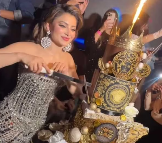Urvashi Rautela : हीरे जड़ी पोशाक में उर्वशी रौतेला ने धूमधाम से सेलिब्रेट किया बर्थडे 1 Screenshot 20250225 145319.Chrome28129