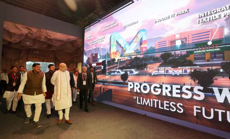 अमित शाह ने आज मध्य प्रदेश के भोपाल में दो