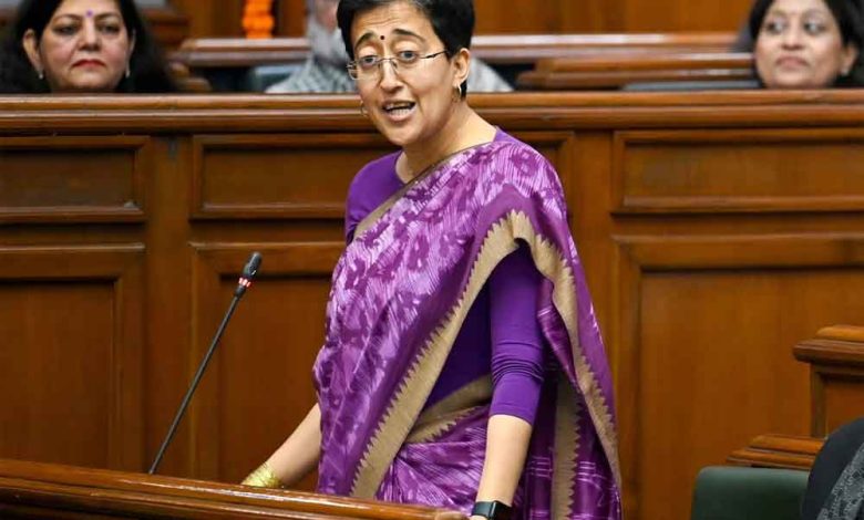 आप पार्टी की हार के बाद भी आतिशी मार्लेना की