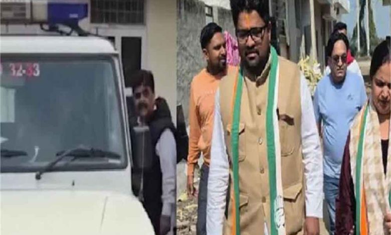 करनाल नगर निगम में कांग्रेस की महिला उम्मीदवार के पति