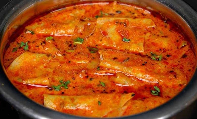 घर बनाएं पापड़ की झोलदार सब्जी