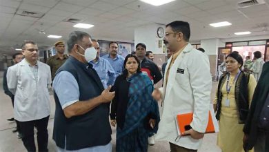 चिकित्सा एवं स्वास्थ्य मंत्री का जोधपुर के प्रमुख अस्पतालों का