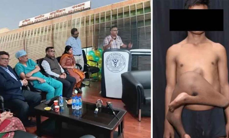 दिल्ली एम्स के सर्जन एक अभूतपूर्व सर्जिकल केस में सफल