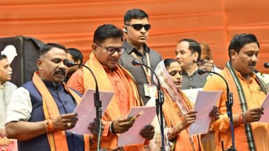 नगर निगम रायपुर के नव निर्वाचित महापौर एवं पार्षदों का