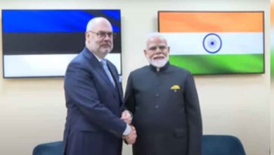 पीएम मोदी और एस्टोनिया के राष्ट्रपति अलार कारिस ने एआई
