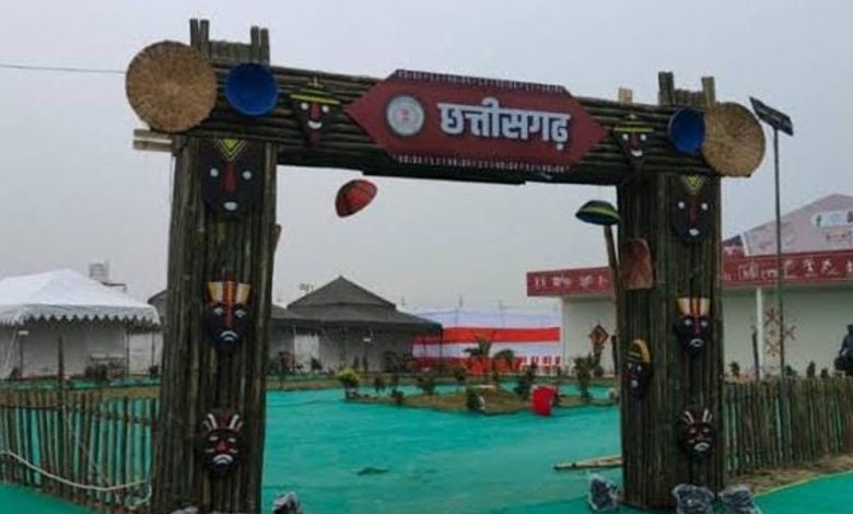 प्रयागराज महाकुंभ में छत्तीसगढ़ पवेलियन बना श्रद्धा सेवा और संस्कृति