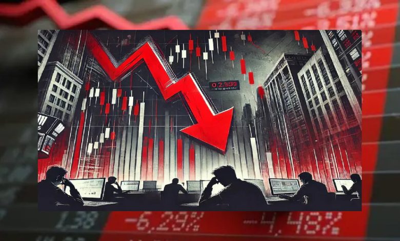 मिनटों में 7 लाख करोड़ स्वाहा शेयर बाजार में टूट