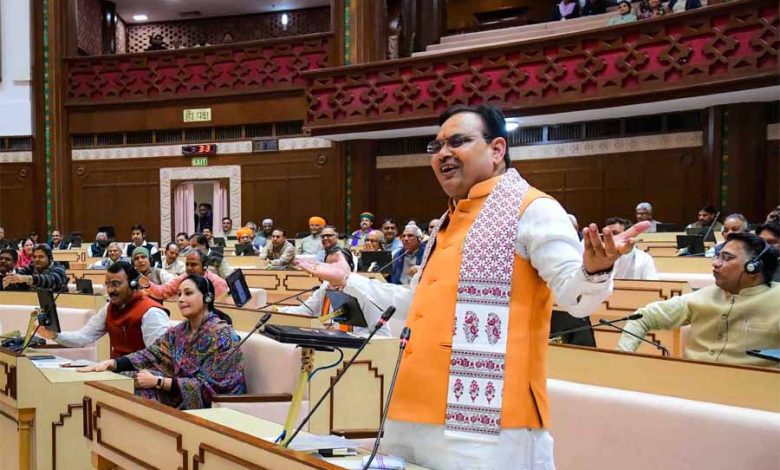 मुख्यमंत्री का विधानसभा में राज्यपाल के अभिभाषण पर बहस पर