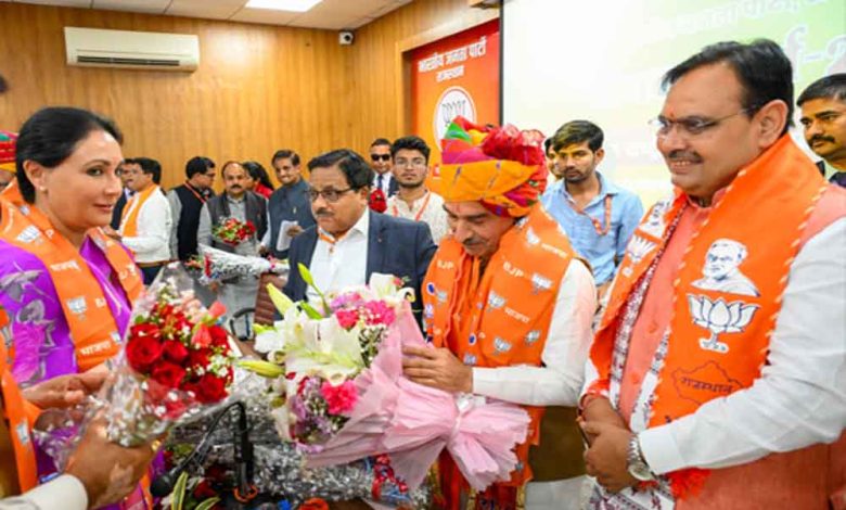 मुख्यमंत्री भजनलाल शर्मा ने कहा कार्यकर्ता के अथक परिश्रम से