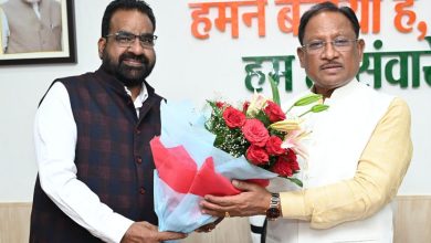 मुख्यमंत्री विष्णु देव साय से महात्मा गांधी उद्यानिकी एवं वानिकी