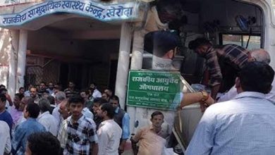 राजस्थान में सड़क हादसों में बढ़ोतरी उदयपुर में बस पलटी