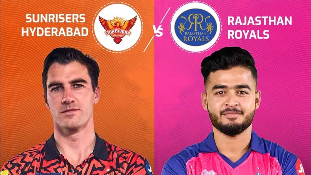 आज आईपीएल का दूसरा मैच सनराइजर्स हैदराबाद और राजस्थान रॉयल्स के बीच खेला जाएगा, कौन करेगा पहला वार? 6 आज आईपीएल का दूसरा मैच सनराइजर्स हैदराबाद और राजस्थान रॉयल्स