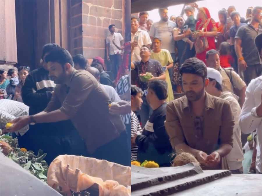 कपिल शर्मा ने भोपाल के भोजपुर स्थित शिव मंदिर में पूजा की 6 कपिल शर्मा ने भोपाल के भोजपुर स्थित शिव मंदिर में