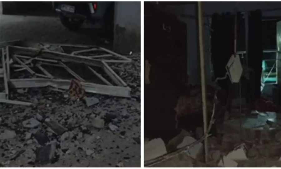 गोला का मंदिर इलाके में धमाका, फ्लैट की दीवारें, दरवाजे टूटे, सिलेंडर और एसी ठीक, तो फिर फटा क्या? 6 गोला का मंदिर इलाके में धमाका फ्लैट की दीवारें दरवाजे