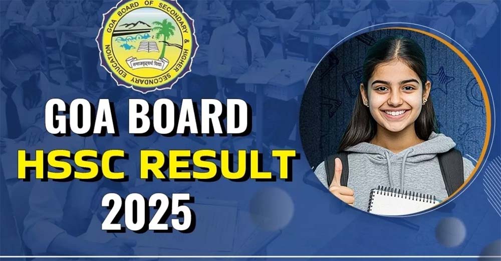 गोवा बोर्ड ऑफ सेकेंडरी एंड हायर सेकेंडरी एजुकेशन ने बारहवीं