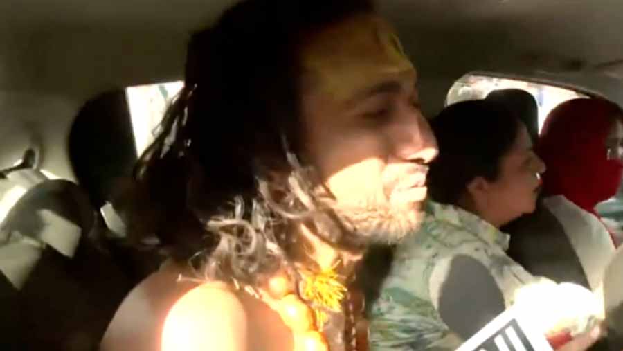 जयपुर पुलिस ने IIT बाबा अभय सिंह को गांजे के