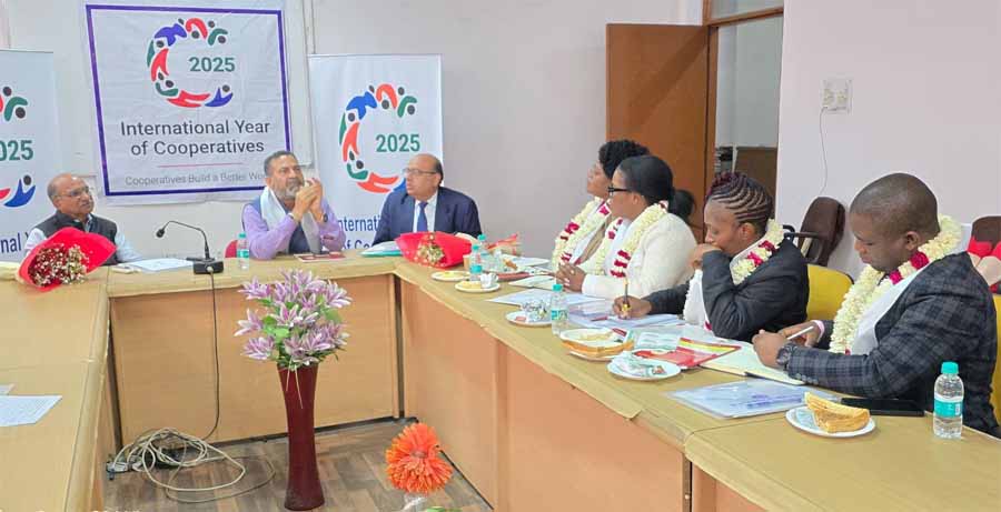 जाम्बिया के प्रतिनिधिमंडल ने ली राज्य के सहकारी आन्दोलन और