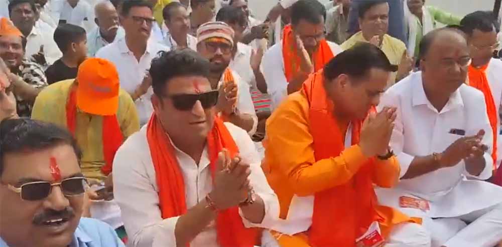 टोंक में हिंदू नववर्ष पर हनुमान चालीसा का पाठ