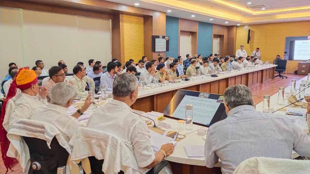 दिशा की त्रैमासिक बैठक जोधपुर एवं फलोदी जिलों की योजनाओं